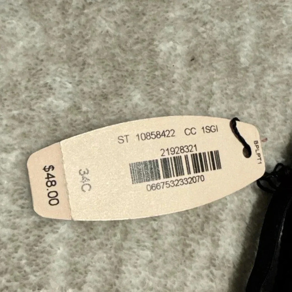 NWT $48 34C Victoria's Secret Lined Demi Buste Women's Bra Sexy Leopard Print - Picture 2 of 6